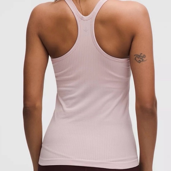 Lululemon Ebb To Street Tank Size 4 Light Pink - Picture 1 of 6